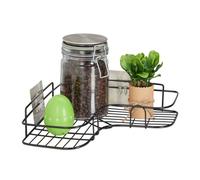 Relaxdays Lot de 2 étagères d'angle pour cuisine