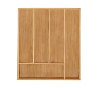 Relaxdays Lot de 2 Range-couverts 5 compartiments