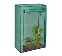 Relaxdays Lot de 2 serres de jardin et balcon