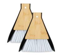 Relaxdays Lot de 2 sets avec balais pour table