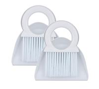 Relaxdays Lot de 2 sets brosse de table