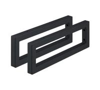 Relaxdays Lot de 2 supports pour étagères murales