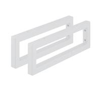 Relaxdays Lot de 2 supports pour étagères murales