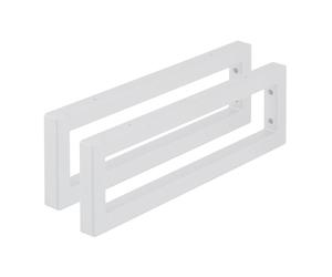 Relaxdays Lot de 2 supports pour étagères murales