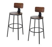 Relaxdays Lot de 2 tabourets de bar