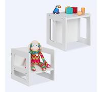 Relaxdays Tabouret réversible pour enfants, 2 pcs
