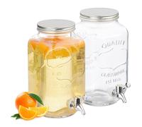 Relaxdays Lot de 2x distributeurs de boisson