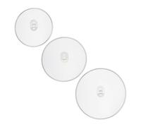 Relaxdays Lot de 3 couvercles anti-éclaboussures