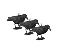 Relaxdays Lot de 3 épouvantails à pigeons