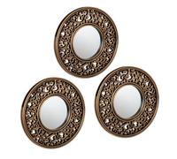 Relaxdays Lot de 3 miroirs décoratifs