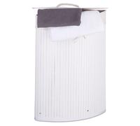 Relaxdays Lot de 3 paniers à linge bambou