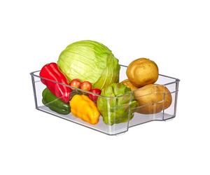 Relaxdays Lot de 3 rangements frigo avec poignées