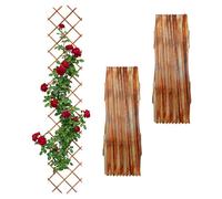 Relaxdays Lot de 3 treillis extens.