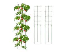 Relaxdays Lot de 3 tuteurs à plantes 150 cm