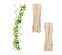 Relaxdays Lot de 3 tuteurs à tomates extensibles