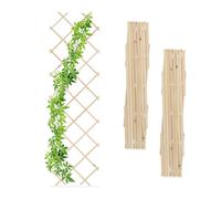 Relaxdays Lot de 3 tuteurs à tomates extensibles