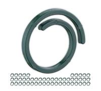 Relaxdays Lot de 300 bagues de fixation plantes