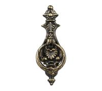 Relaxdays Lot de 4 heurtoirs porte antique bronze