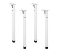 Relaxdays Lot de 4 pieds de table