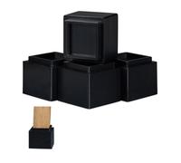 Relaxdays Lot de 4 rehausseurs diverses couleurs
