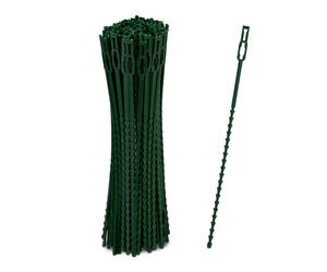 Relaxdays Lot de 400 attaches de plantes 23 cm