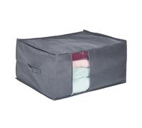 Relaxdays Lot de 5 caisses de rangement en tissu
