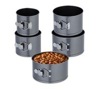 Relaxdays Lot de moules en 5 tailles différentes