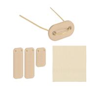 Relaxdays Lot de 52 attaches brise-vue