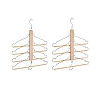 Relaxdays Lot de 6 cintres multiples