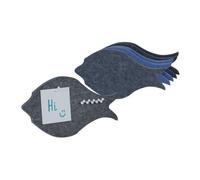 Relaxdays Lot de 6 pense-bêtes poisson
