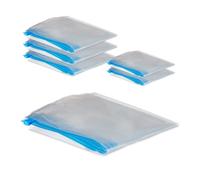 Relaxdays Lot de 6 sacs sous vide