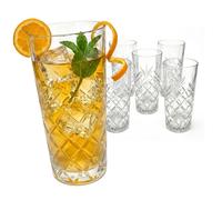 Relaxdays Lot de 6 verres à cocktail