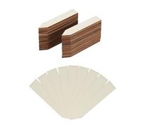 Relaxdays Lot de 60 tableaux à plantes en bois