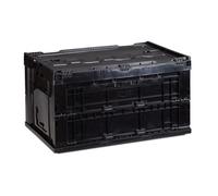 Relaxdays Lot de 8 boîtes de Transport pliables