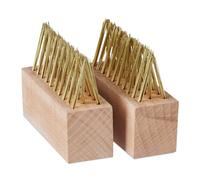 Relaxdays Lot de 8 brosses à joints