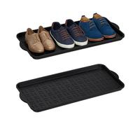 Relaxdays Lot de 8 rangements à chaussures XL