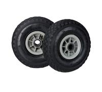Relaxdays Lot de 8 roues de brouette 3.00-4