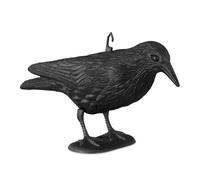 Relaxdays Lot de 9 corbeaux de jardin anti-pigeon