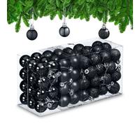 Relaxdays Lot de 96 boules de Noël