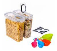 Relaxdays Lot de boîtes hermétiques 3,7 L