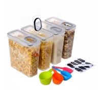 Relaxdays Lot de boîtes hermétiques 3,7 L
