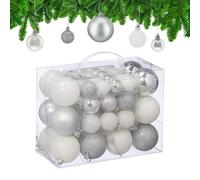 Relaxdays Lot de boules de Noël