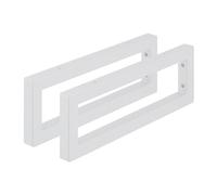 Relaxdays Lot de 2 supports pour étagères murales