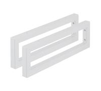 Relaxdays Lot de 2 supports pour étagères murales
