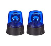 Relaxdays Lumière LED bleue en lot de 2