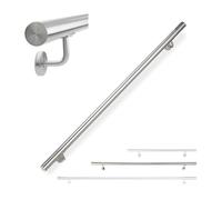 Relaxdays Main courante inox