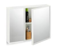 Relaxdays Armoire salle de bain 2 portes
