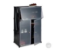 Relaxdays Armoire à chaussures en plastique