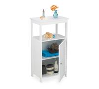 Relaxdays Meuble salle de bain 3 compartiments