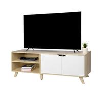 Relaxdays Meuble TV 6 niches